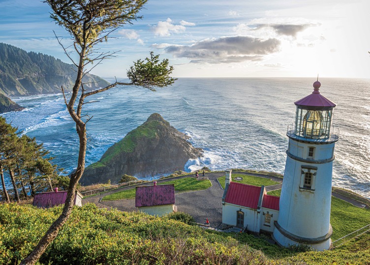 Le phare d'Heceta Head à Florence, Oregon