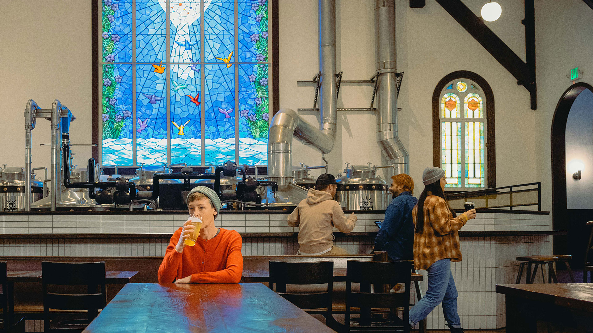 Steeplejack Brewing Company in Portland , Oregon