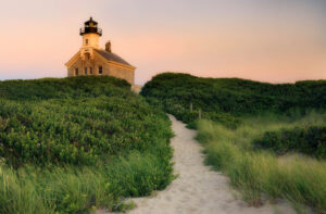 North Light House on Block Island, Rhode Island