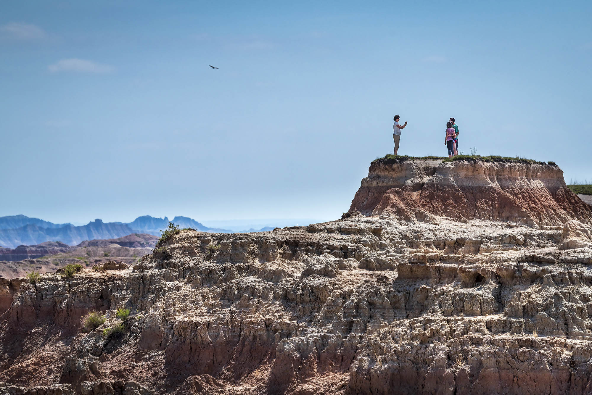 Badlands National Park in South Dakota; Credit: SD Tourism
