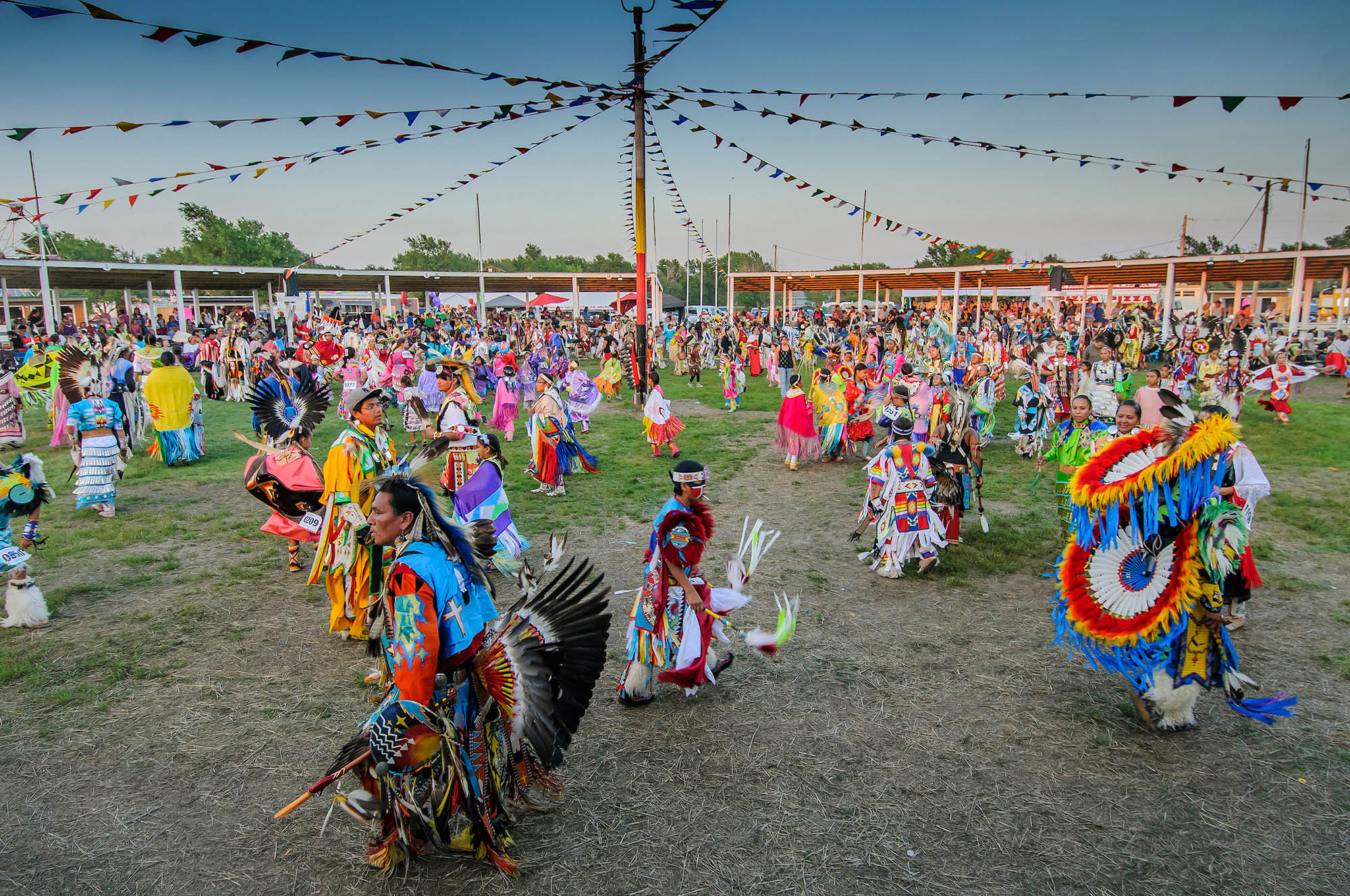A powwow in Central South Dakota; Credit: South Dakota Department of Tourism