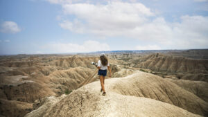 Badlands National Park in South Dakota; Credit: Wall Badlands Chamber
