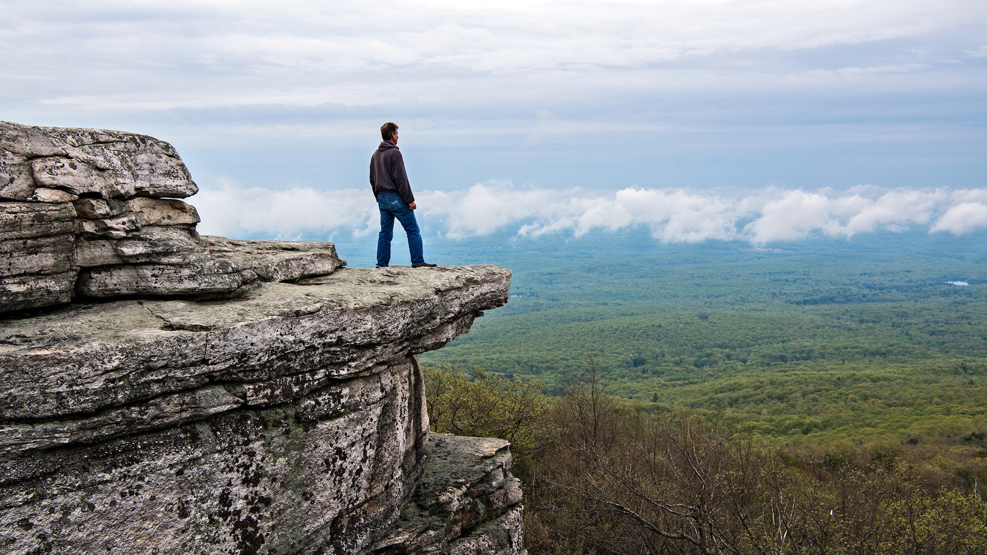 Sam's Point Area of Minnewaska State Park Preserve in New York