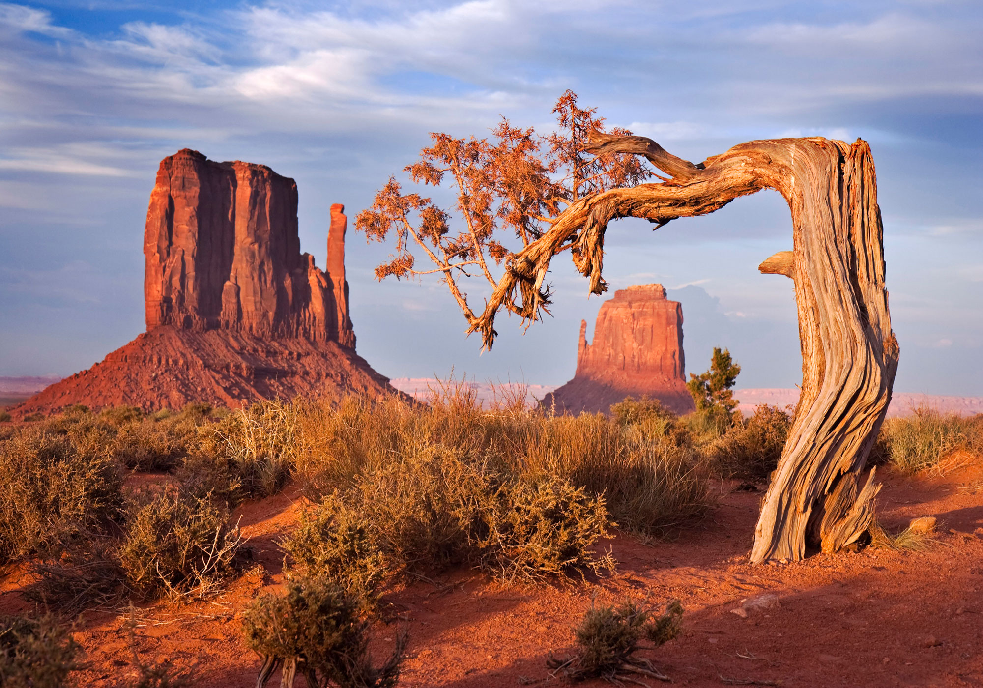  Landmarks at Monument Valley Navajo Tribal Park in Utah. 