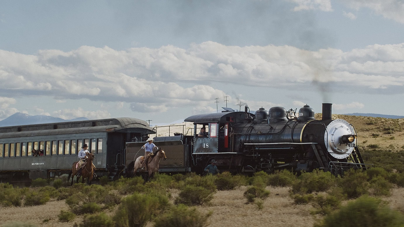 The V&T Railway in Carson City, Nevada
