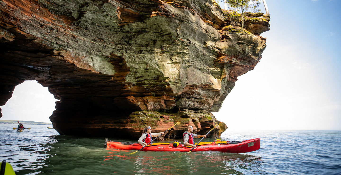 Apostle Islands National Lakeshore near Bayfield, Wisconsin