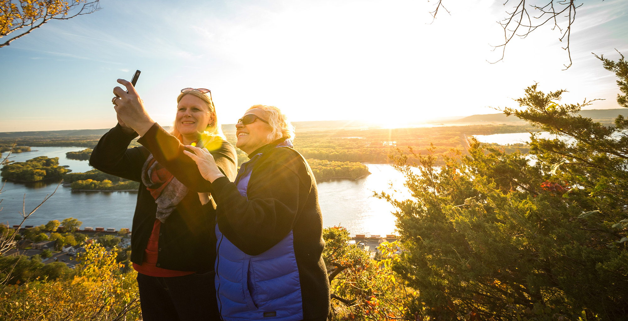 Buena Vista Park in Alma, Wisconsin