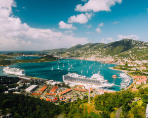 Charlotte Amalie on St. Thomas in the U.S. Virgin Islands