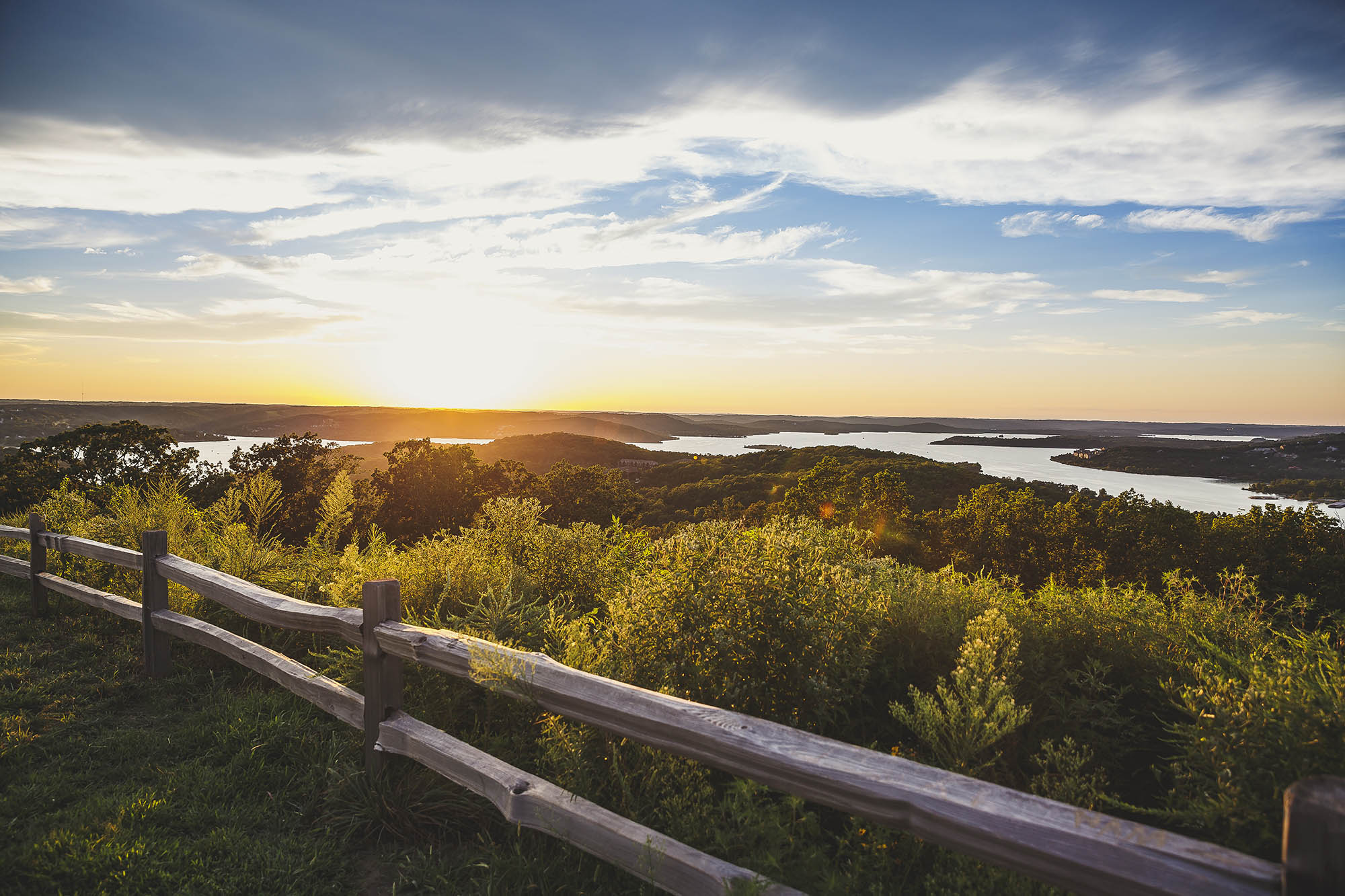 Table Rock Lake in Table Rock, Missouri