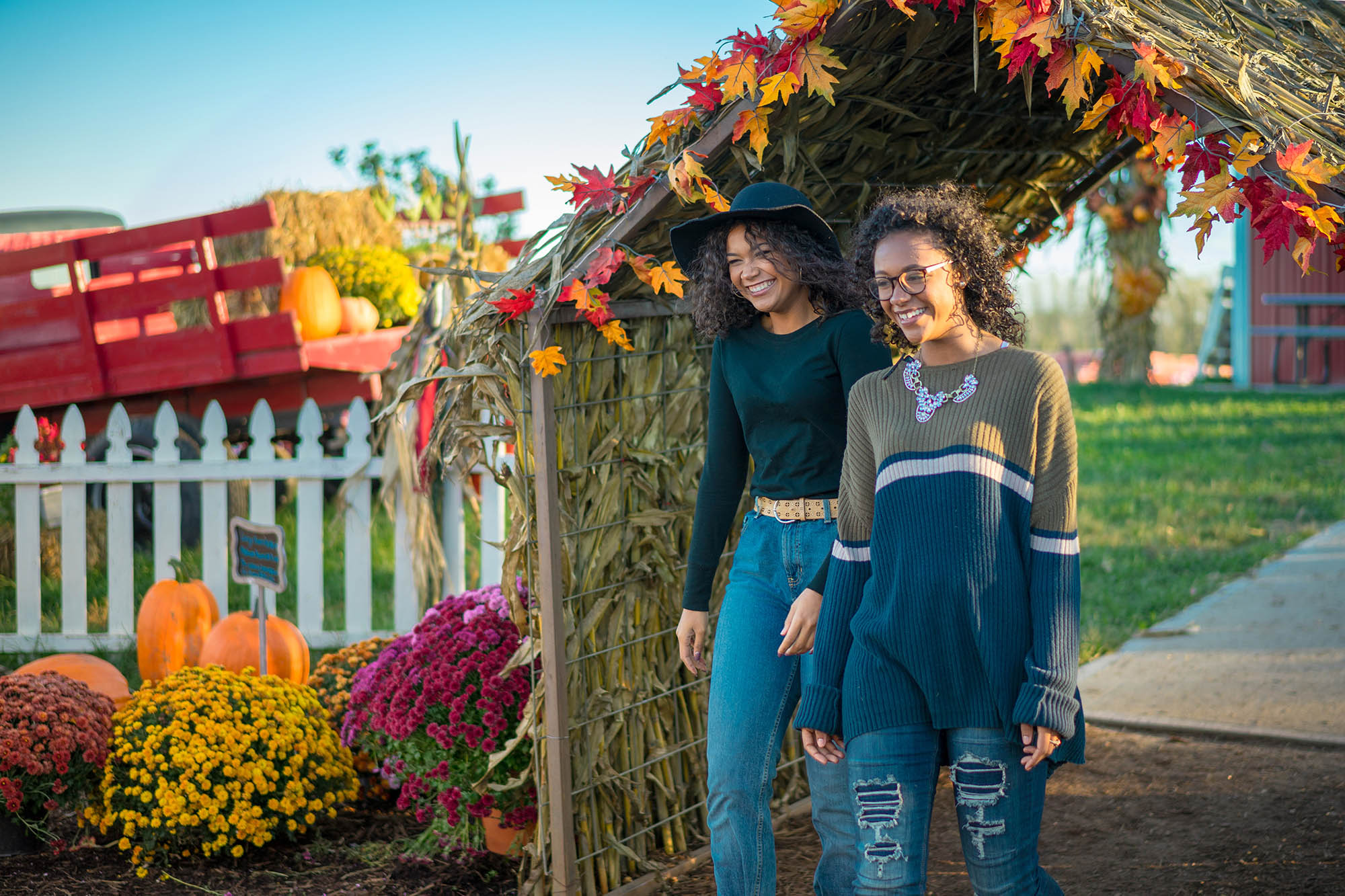 Visite du champ de citrouilles Fischer Farms dans le comté de Jefferson, Missouri; Crédit : Missouri Division du tourisme
