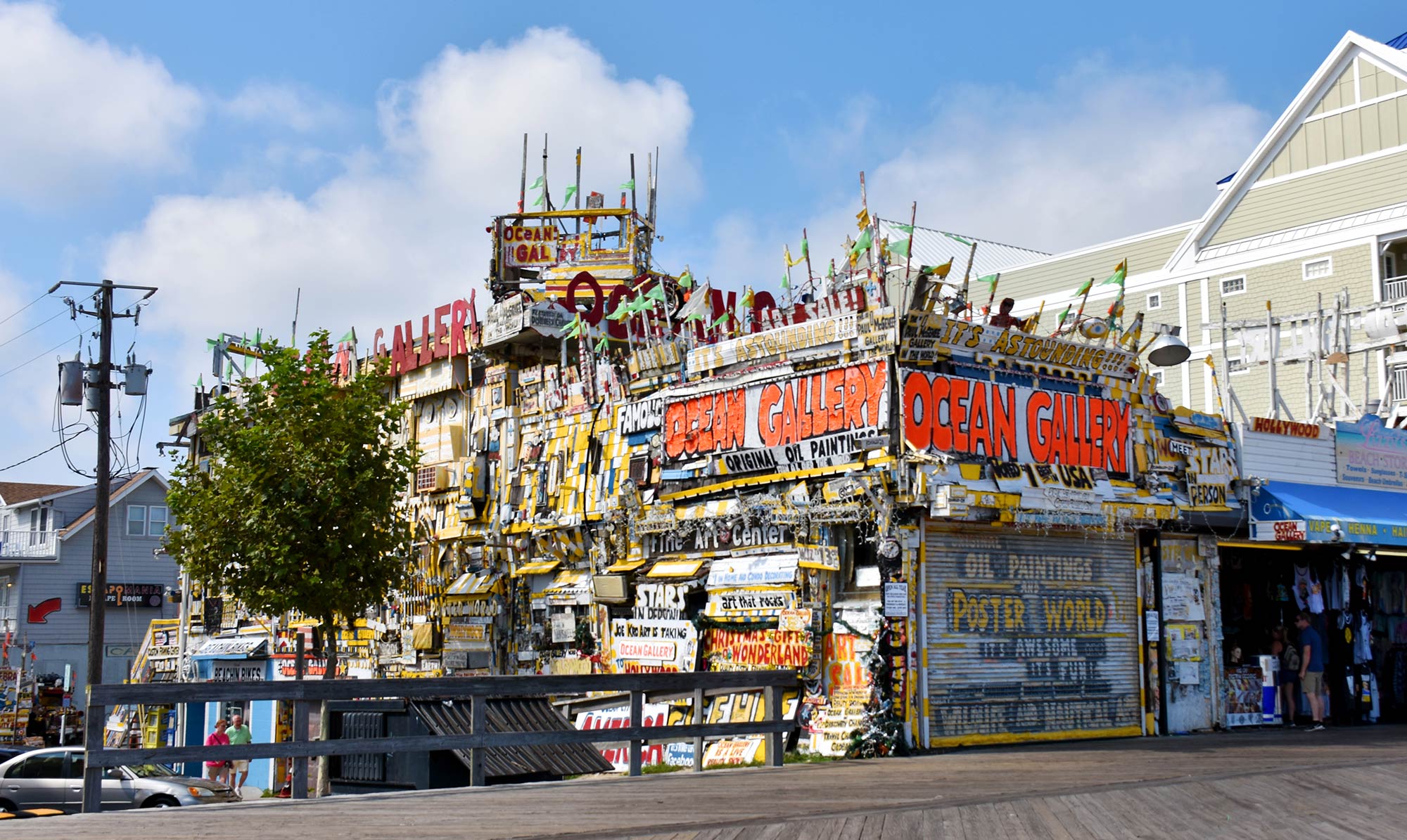 La Ocean Gallery a Ocean City, nel Maryland