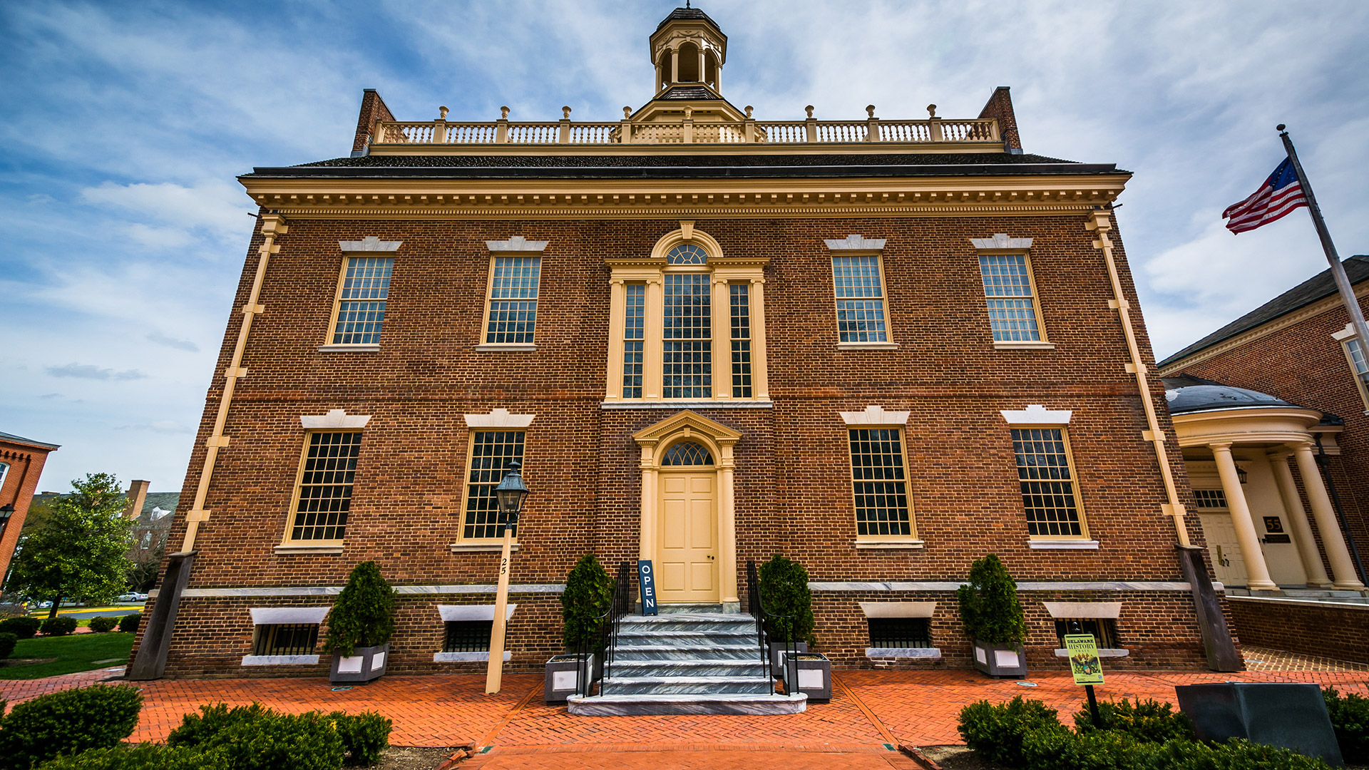 The Old State House in Dover, Delaware