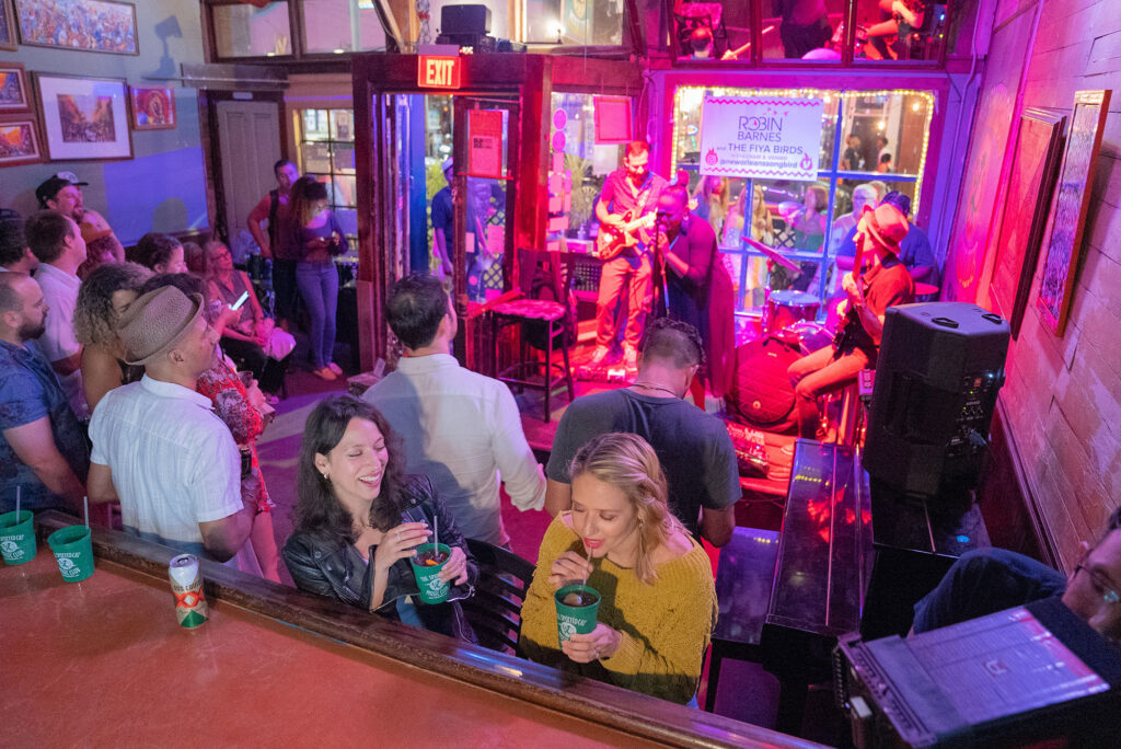The Spotted Cat Music Club in New Orleans, Louisiana