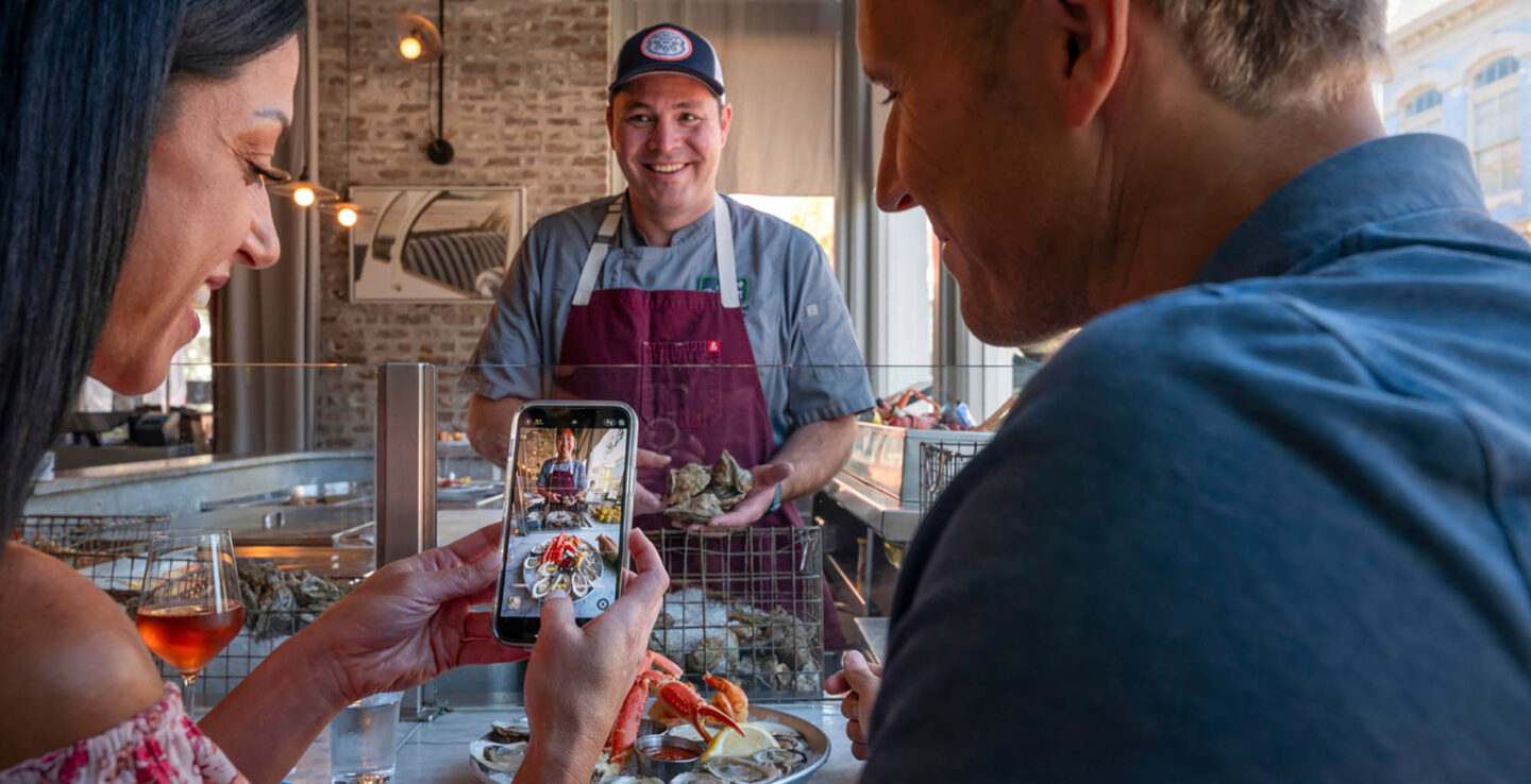 The Darling Oyster Bar in Charleston, South Carolina Credit: Discover South Carolina