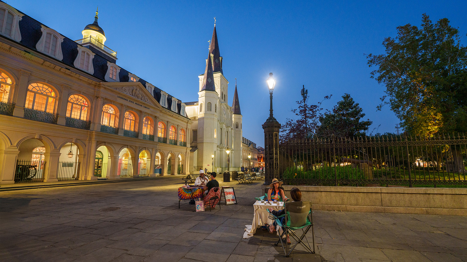 Jackson Square in New Orleans, Louisiana