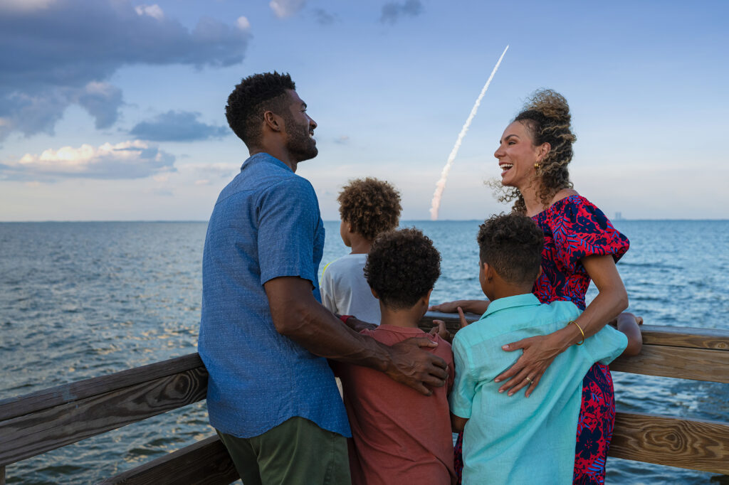 The Cocoa Beach Pier on Florida’s Space Coast
