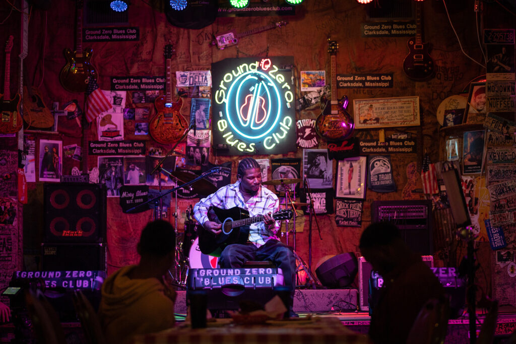Ground Zero Blues Club à Clarksdale, dans Mississippi