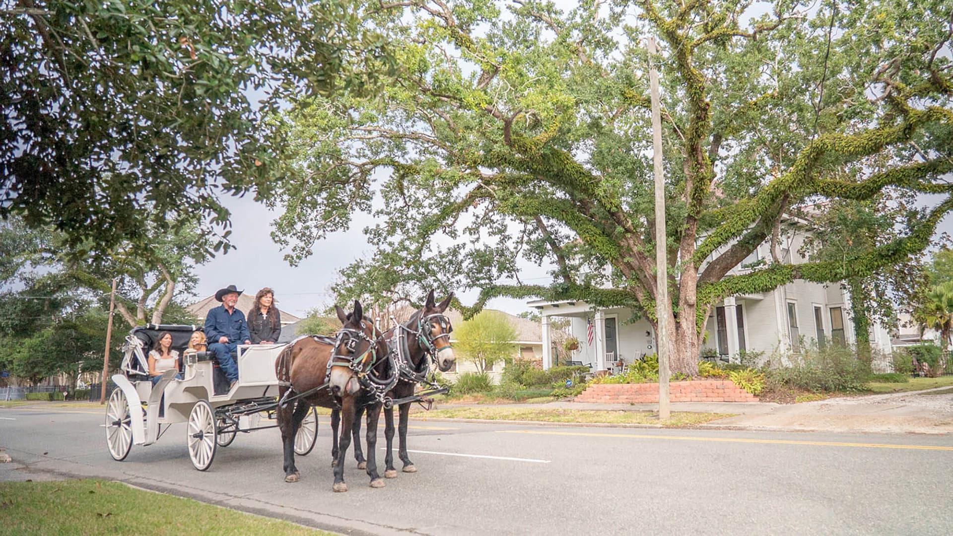 Charpentier Historic District in Lake Charles, Louisiana