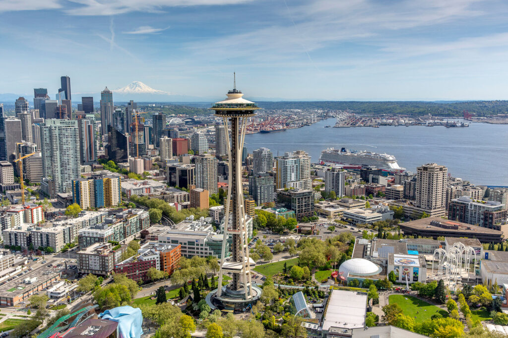 Seattle, Washington. Crédito: Puerto de Seattle