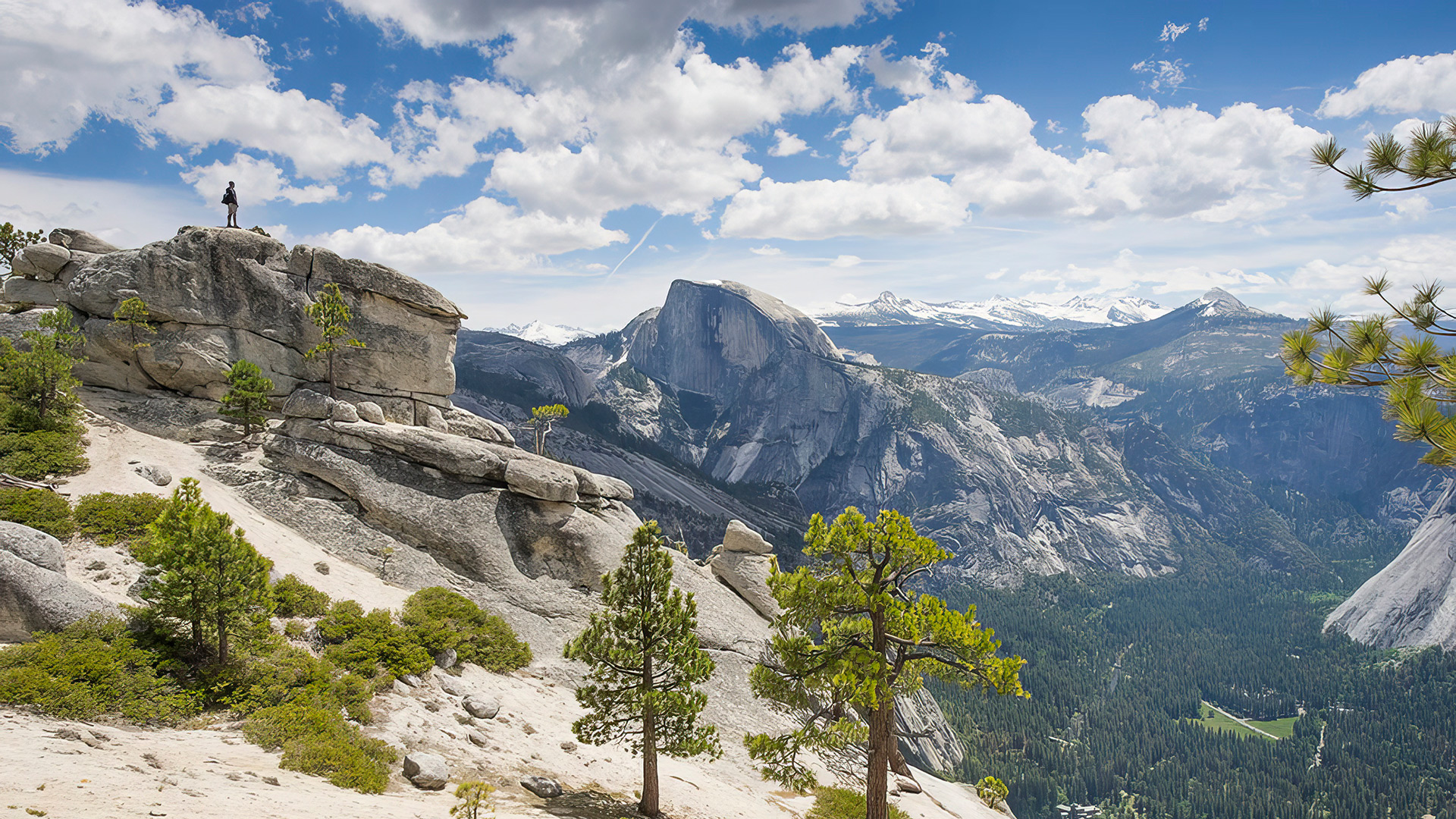 Vue du parc Yosemite en Californie; Crédit : Chris Migeon