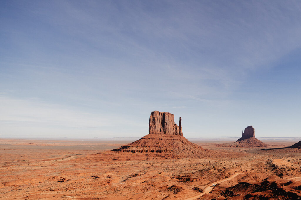 The Mittens in Monument Valley Navajo Tribal Park