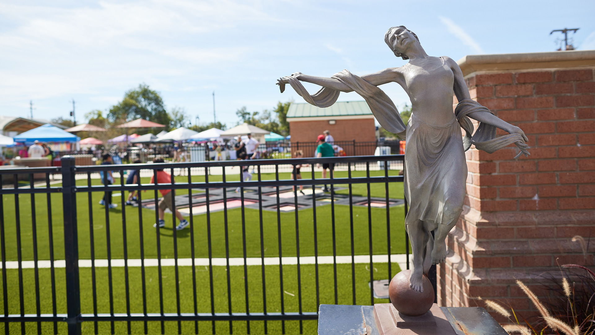 Artwork on the Baytown Sculpture Trail in Baytown, Texas
