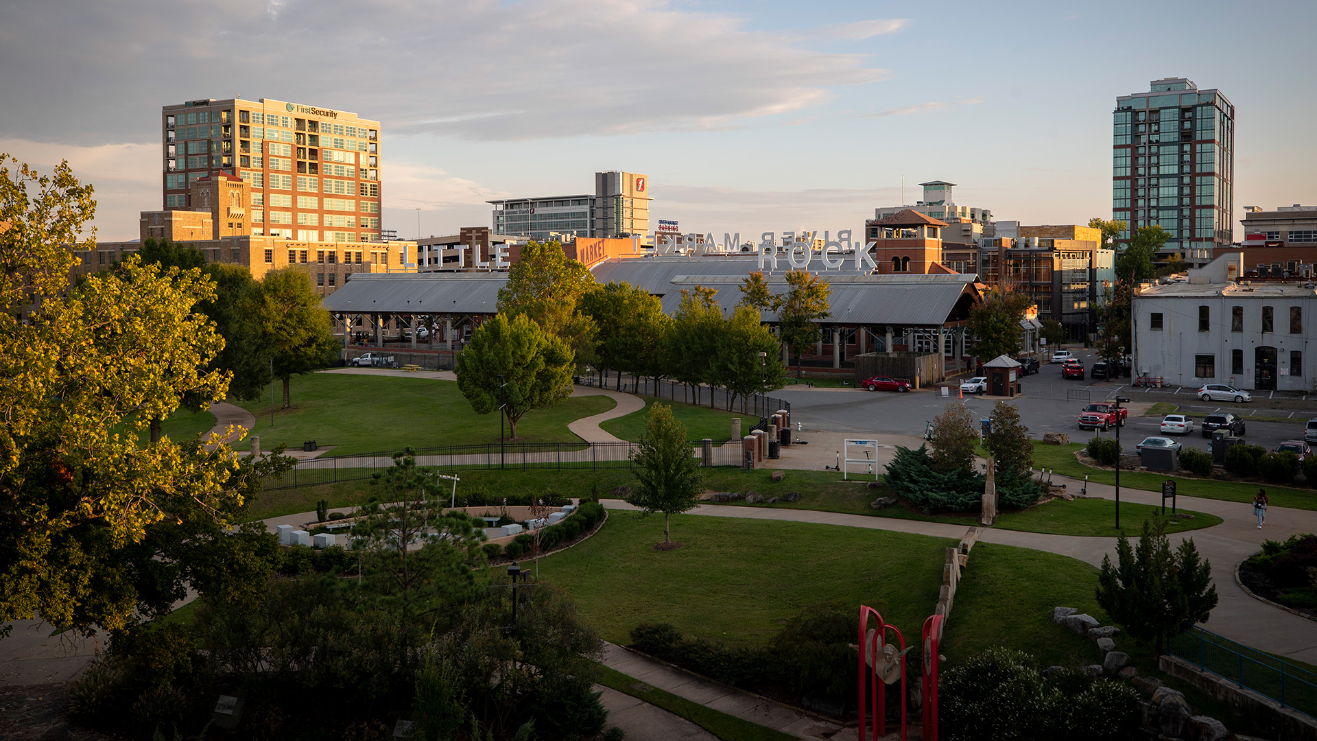 Riverfront Park in Little Rock, Arkansas