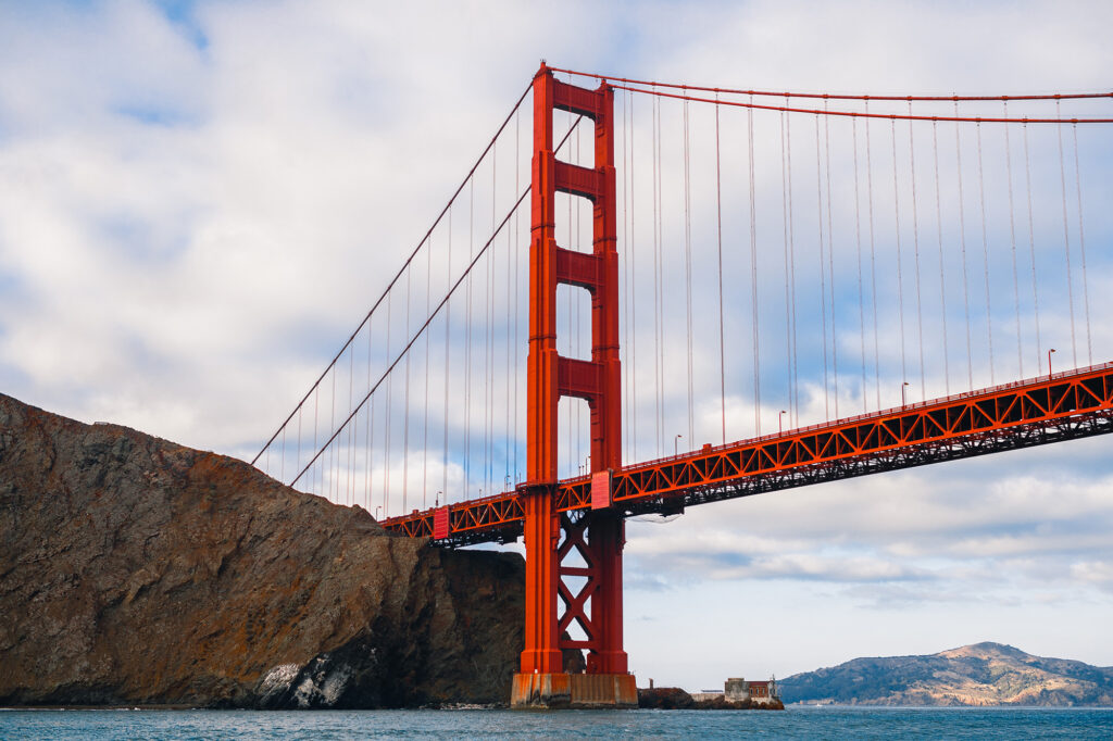The Golden Gate Bridge in San Francisco, California