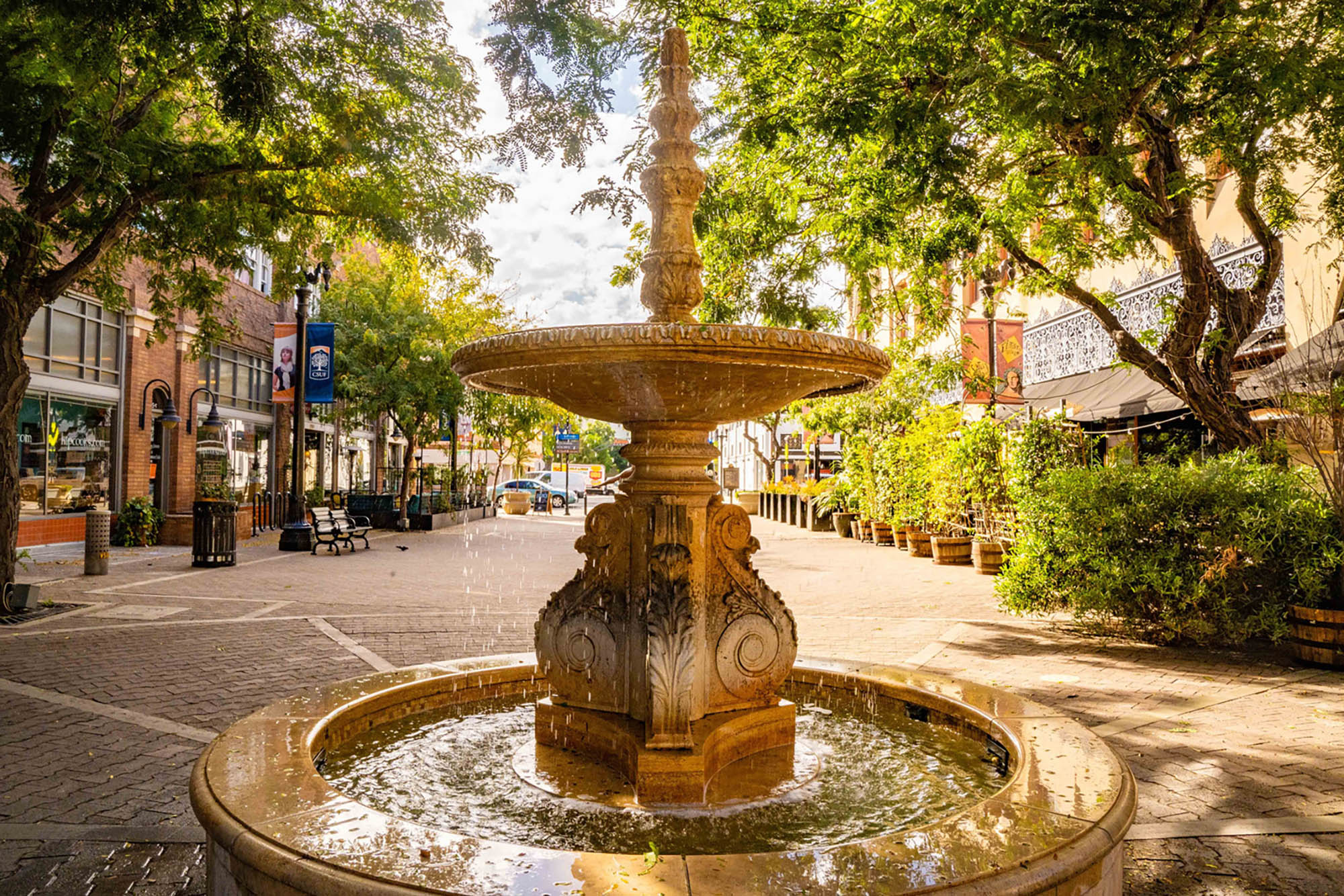 Chiarini Fountain in Santa Ana, California