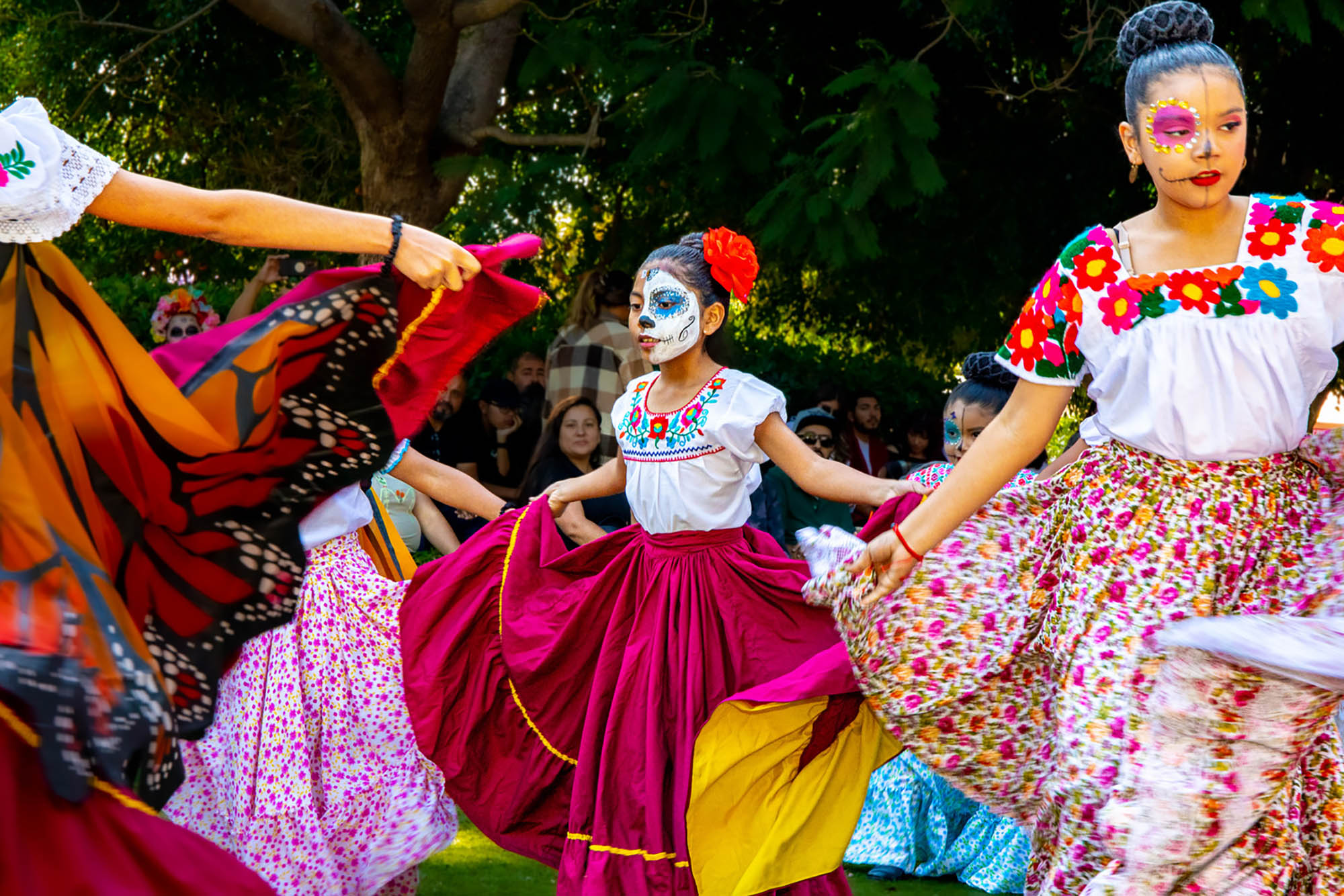 Dia de Los Muerto celebration in Santa Ana, California; Credit: Emily Hoskins
