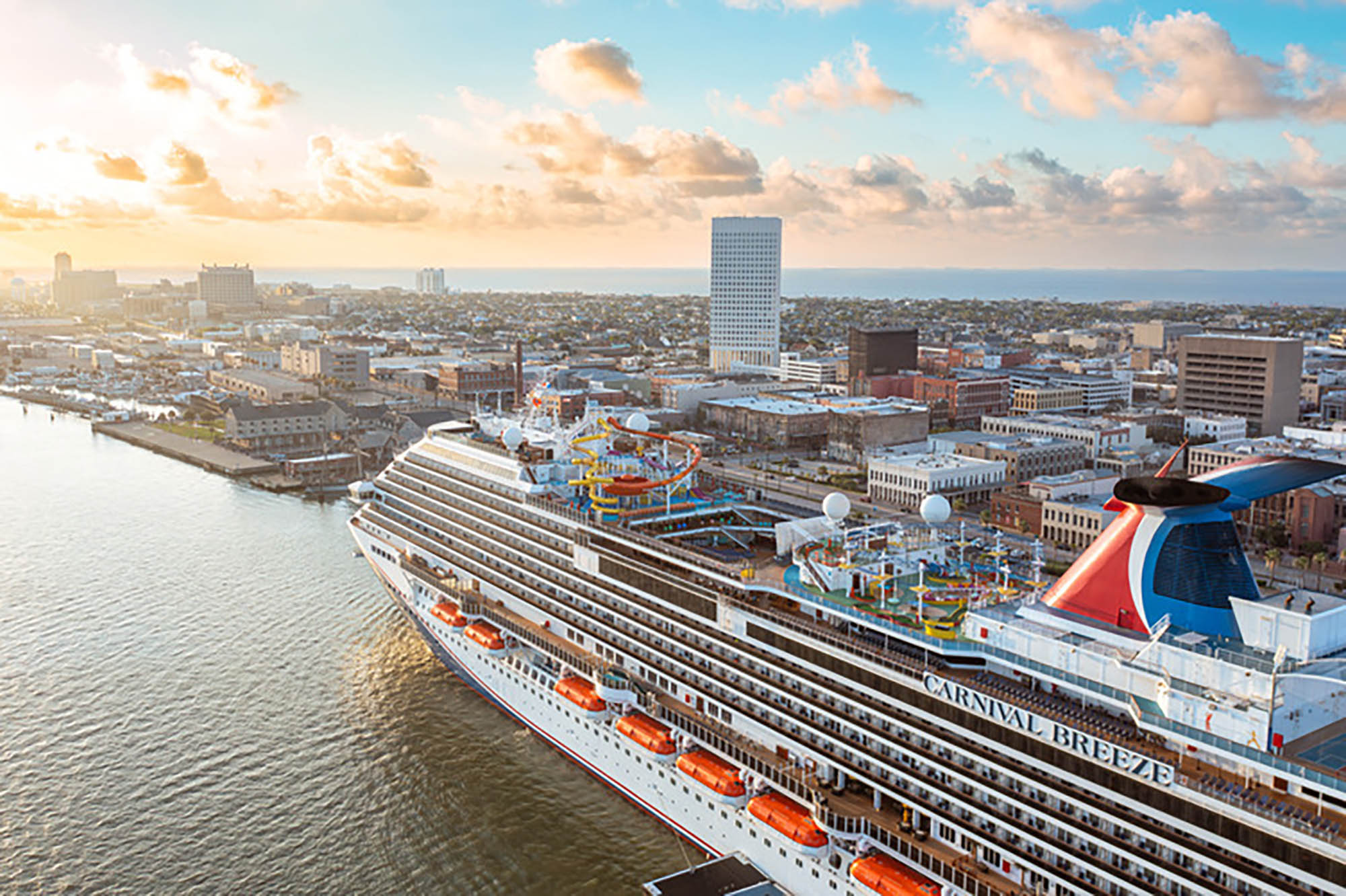 Crucero en Galveston, Texas