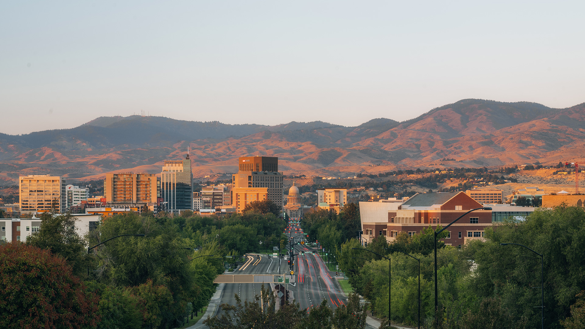 View of Boise, Idaho, skyline