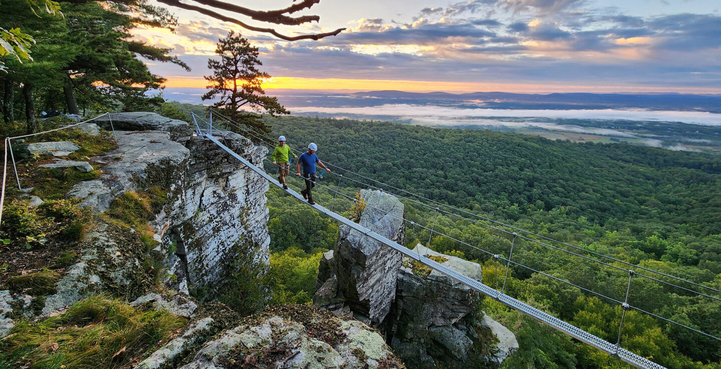 Via Ferreta tour at Mohonk Mountain House in Hudson Valley, New York