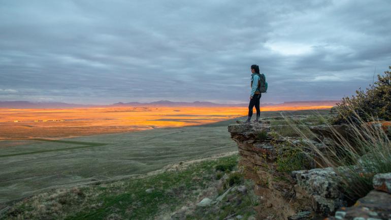 First Peoples Buffalo Jump State Park in Ulm; Credit: Montana Department of Commerce, visitmt.com