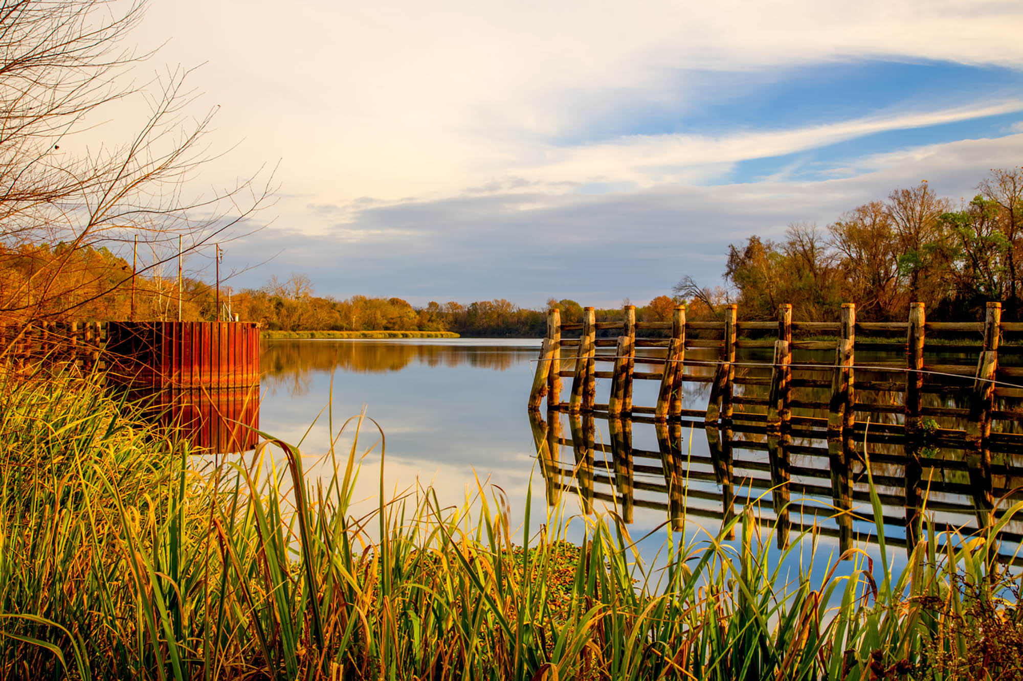 Savannah Bluff-Schleuse und Staudamm in Augusta , Georgia