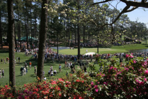 The Masters Tournament at Augusta National Golf Club in Augusta, Georgia