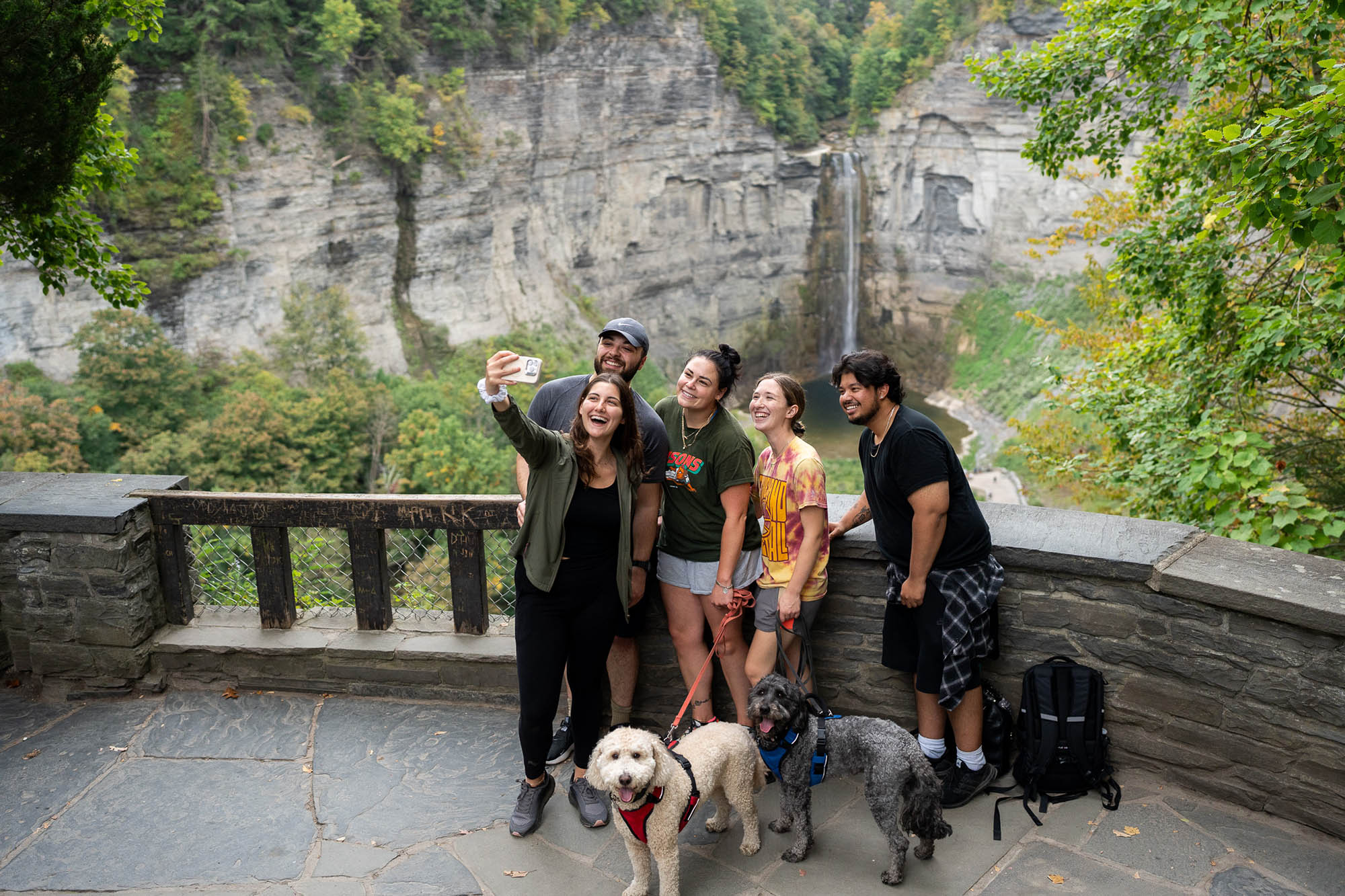 Taughannock Falls near Ithaca, New York; Credit: Visit Ithaca