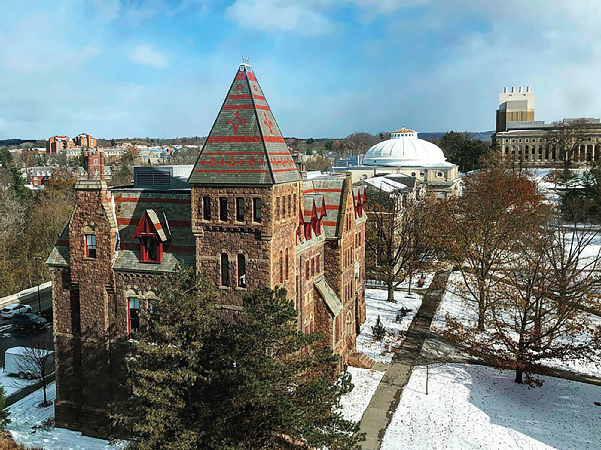Cornell University in Ithaca, New York; Credit: Visit Ithaca
