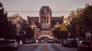Old Courthouse in downtown Bardstown, Kentucky