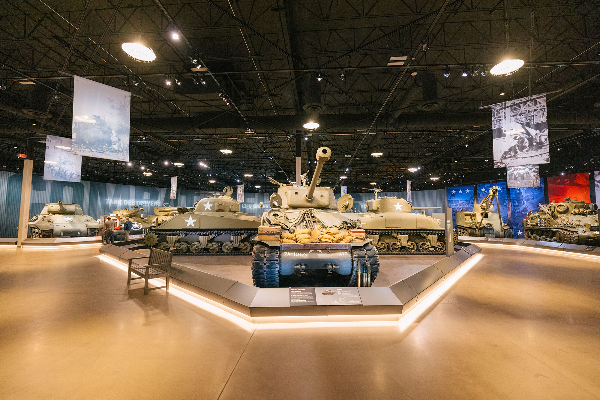 Tank display at the National Museum of Military Vehicles in Dubois, Wyoming; Credit: Wind River Country
