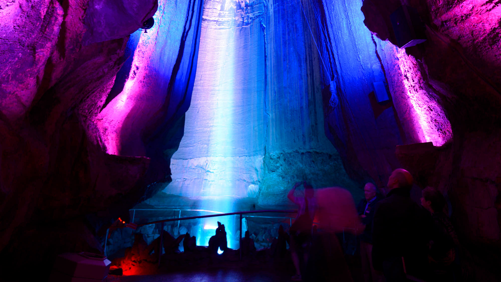 Ruby Falls in Chattanooga, Tennessee; Credit: Tennessee Department of Tourist Development