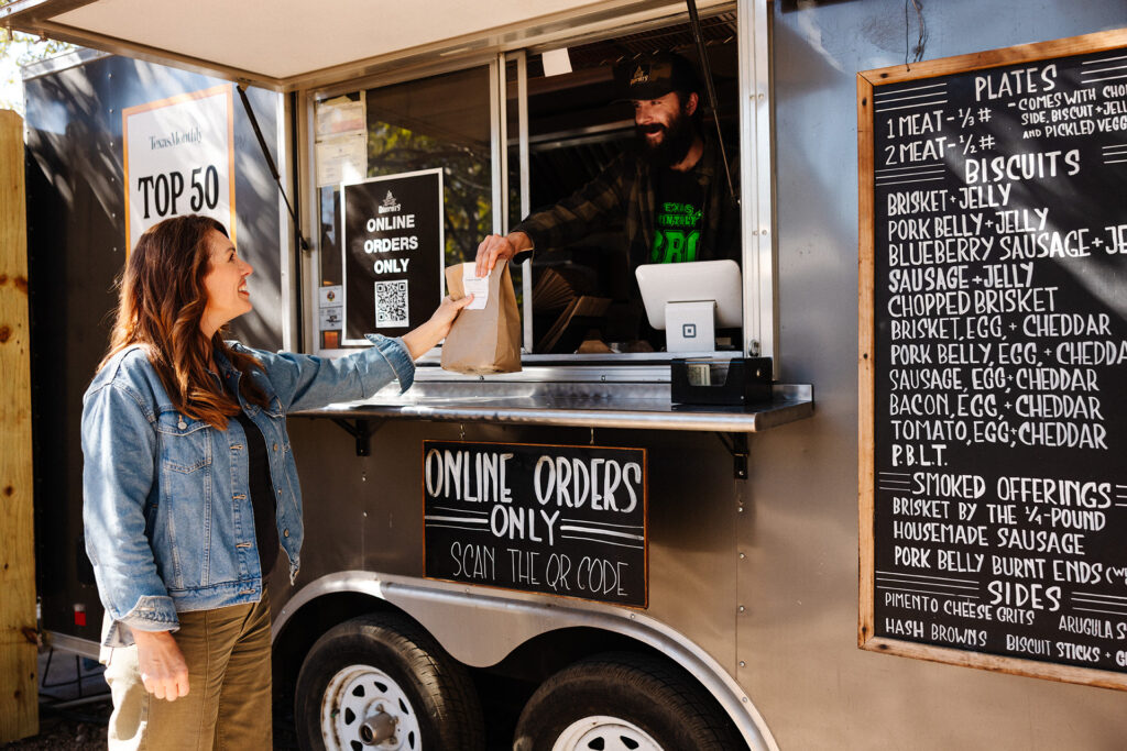 Briscuits at Radio Coffer & Beer in Austin, Texas