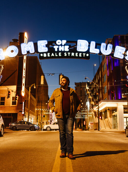 Beale Street in Memphis, Tennessee