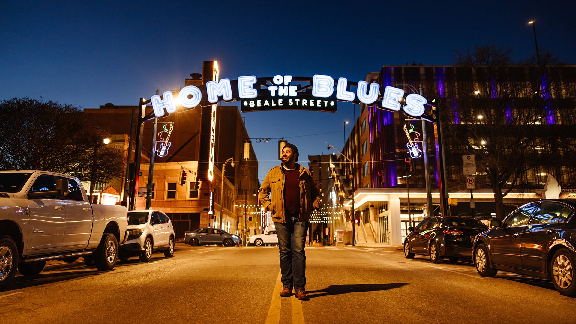 Beale Street in Memphis, Tennessee