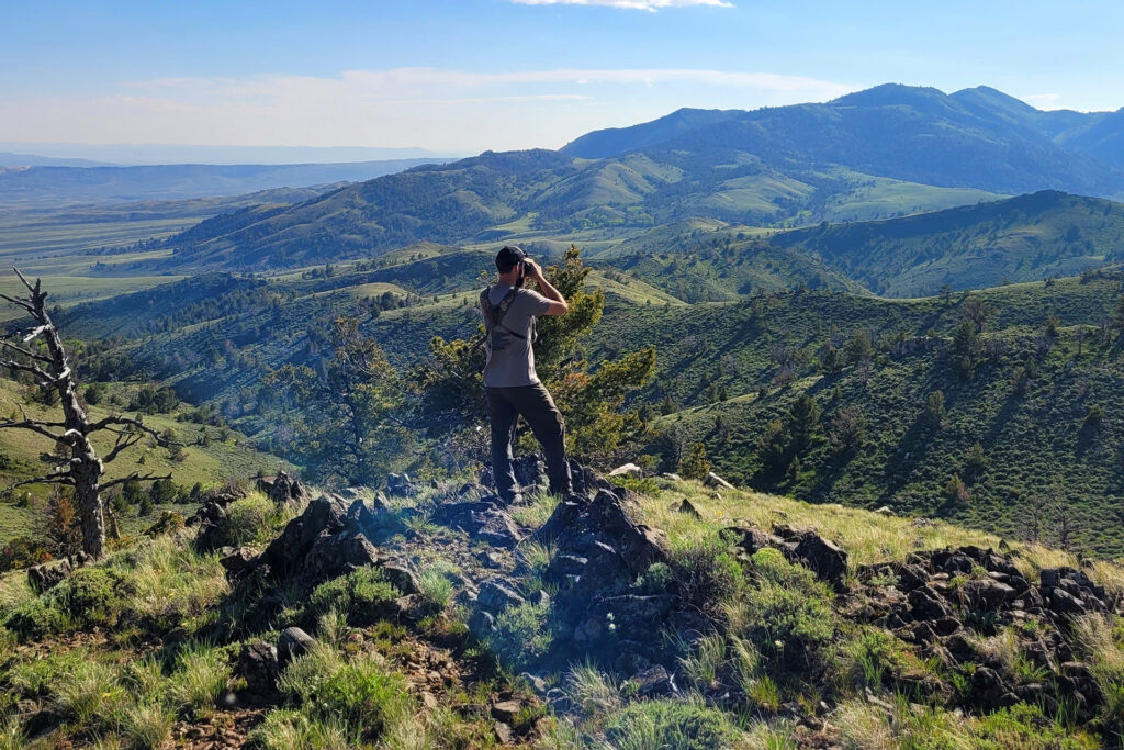Montanhas Seminoe, no Condado de Carbon, Wyoming