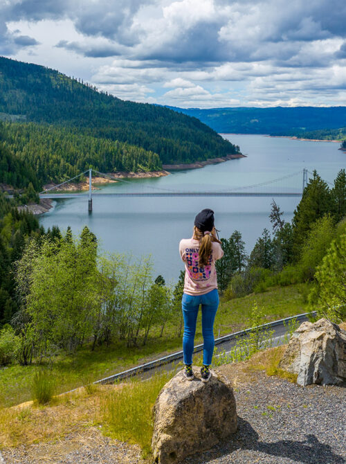 Dworshak Reservoir near Lewiston, Idaho; Credit: Visit Idaho