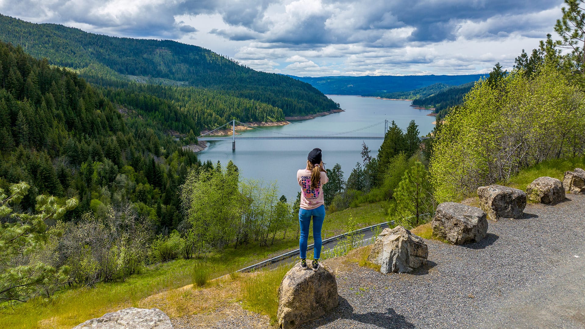 Embalse de Dworshak cerca de Lewiston, Idaho; Crédito: Visit Idaho