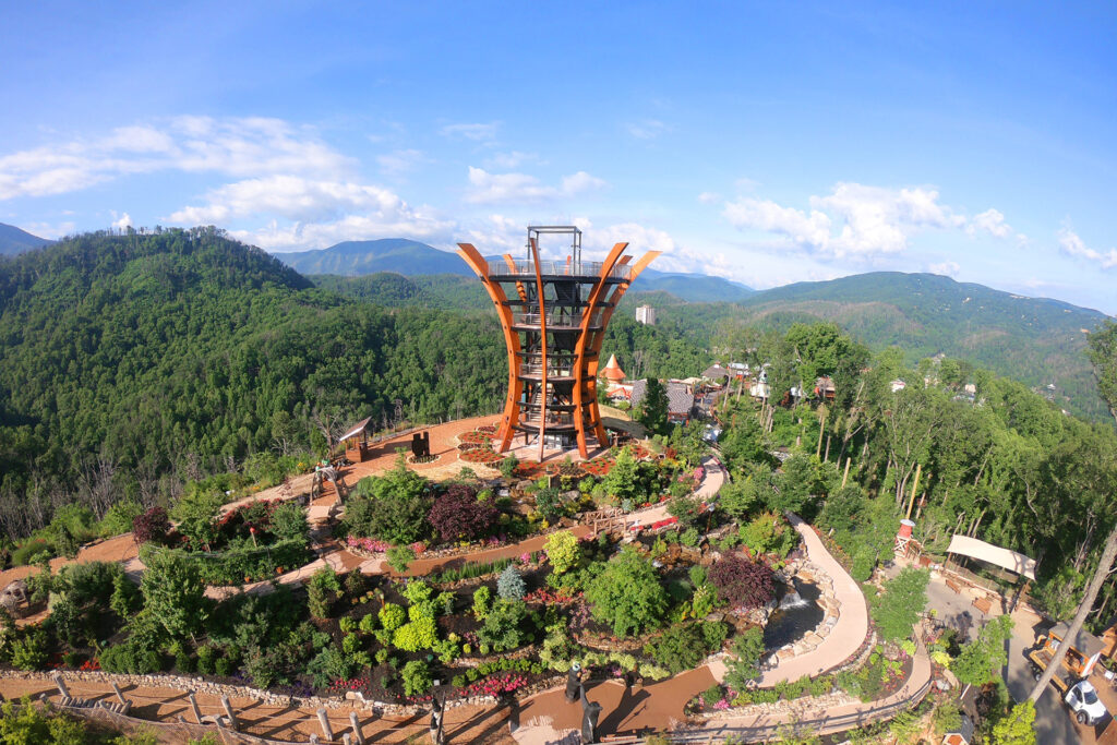 テネシー州 Gatlinburgにあるアナビスタ・タワー；写真提供：アナキースタ