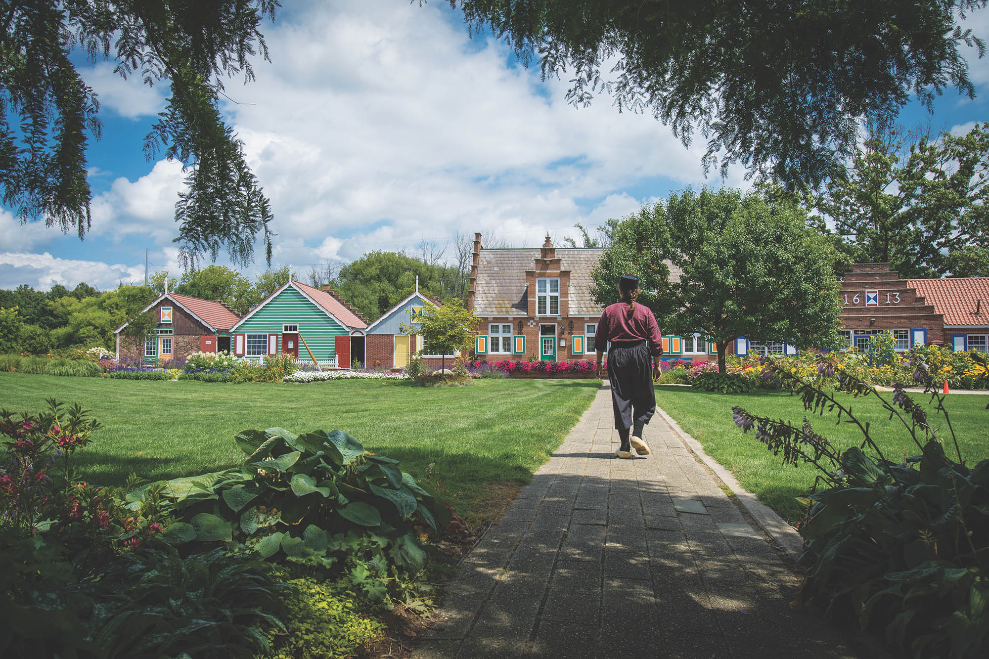 Windmill Island Gardens a Holland, Michigan; Crediti: Holland CVB