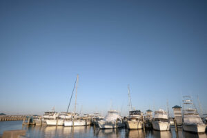 Marina view of Waveland, Mississippi near Bay St. Louis; Credit: Coastal Mississippi